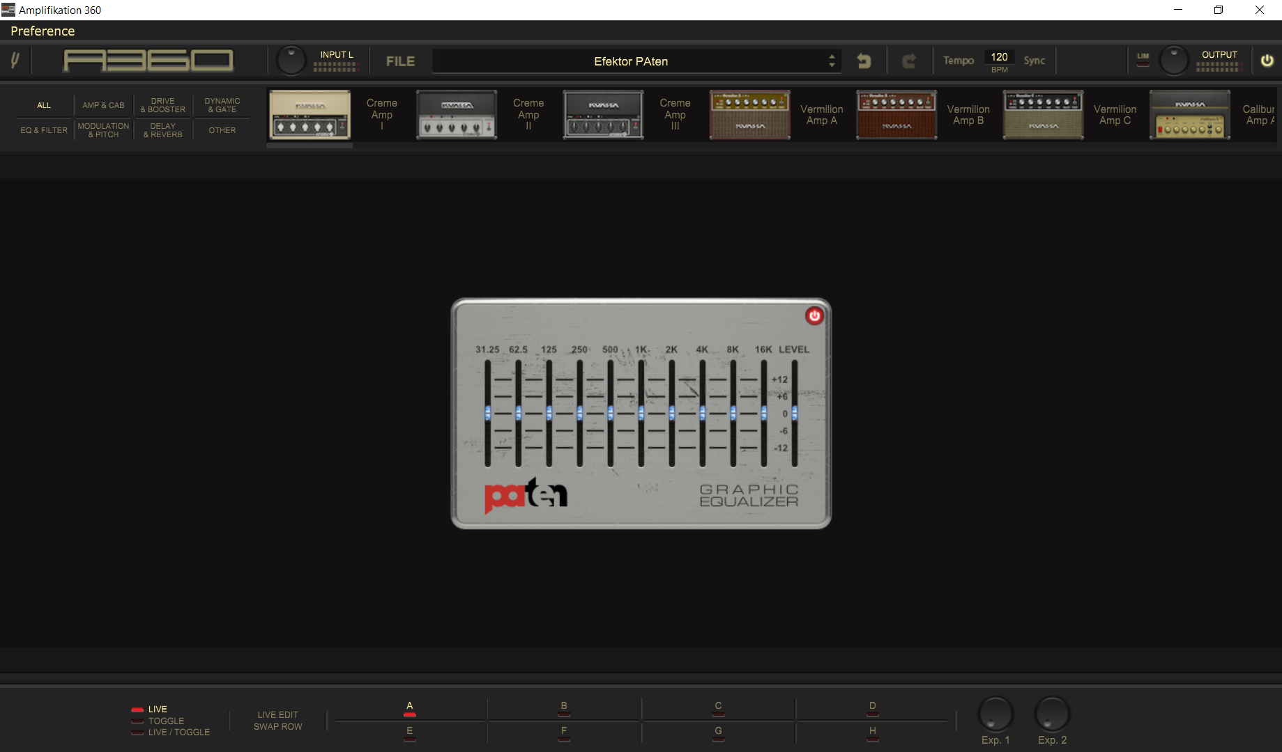 Kuassa Efektor PAten Graphic Equalizer - GEARLOUNGE