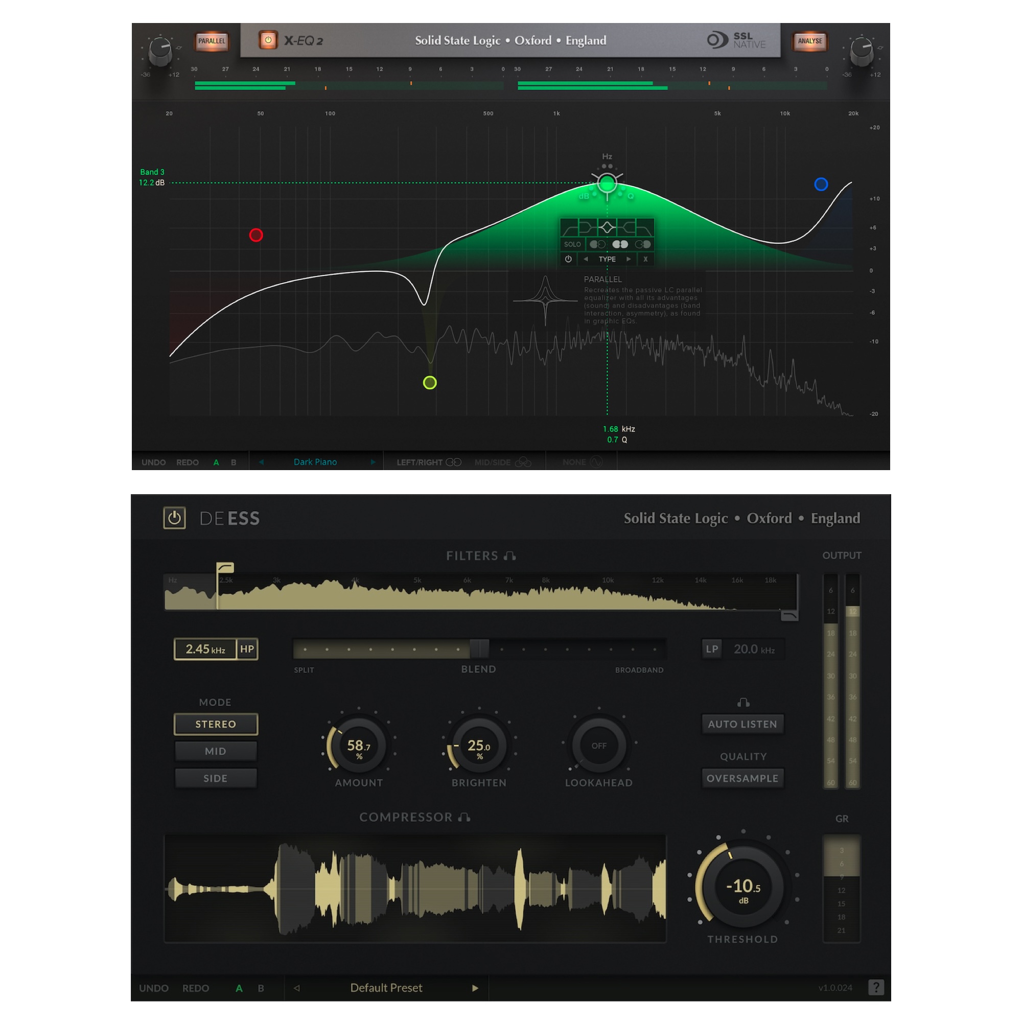 Solid State Logic SSL Native X-EQ 2 and SSL DeEss - Gearlounge