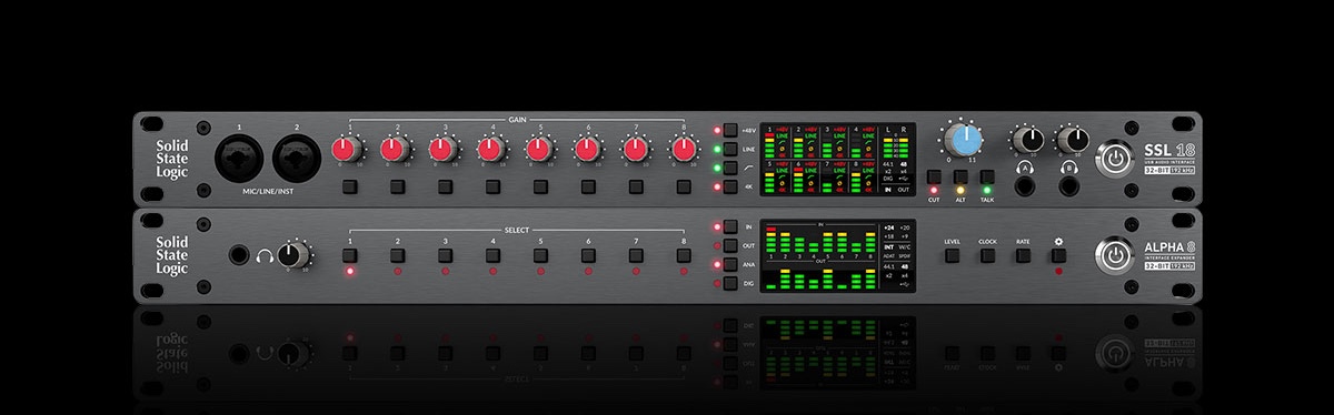 [Solid State Logic] SSL 18 & ALPHA 8 공개 - GEARLOUNGE