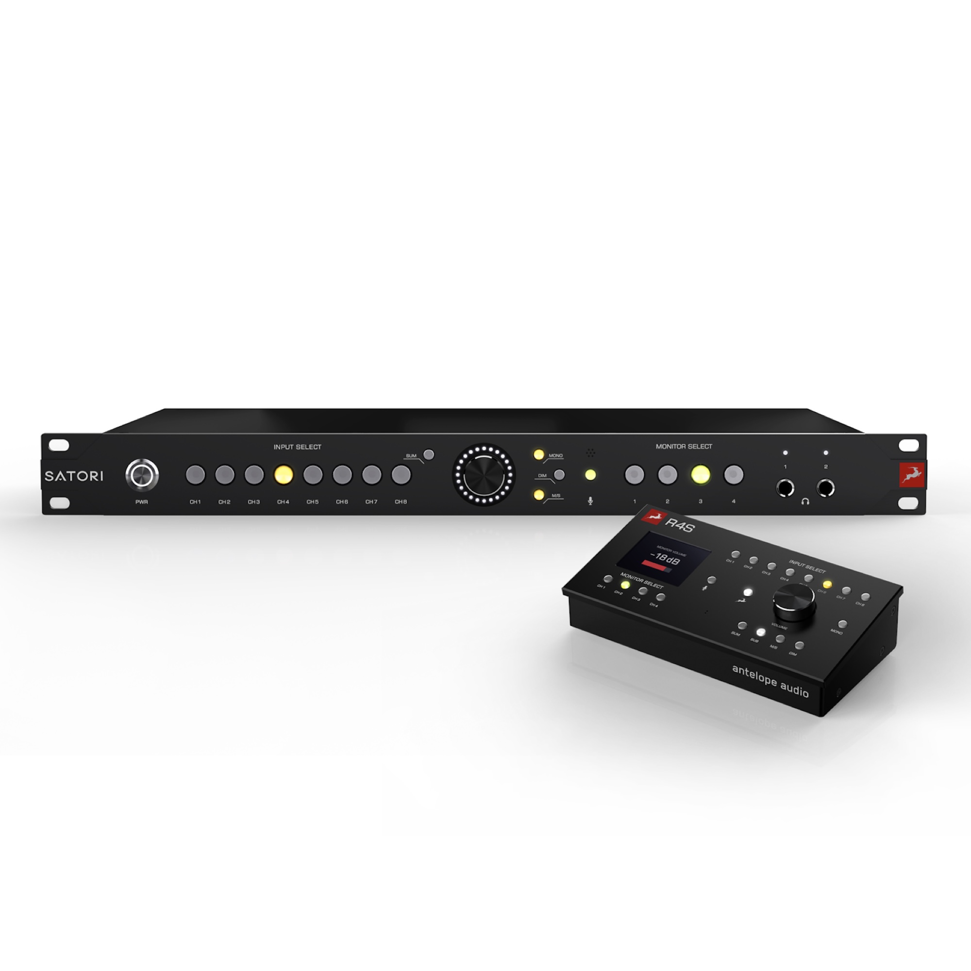 【完動美品】Antelope Audio SATORI + R4S 高級モニター 完動美品】Antelope Audio SATORI + R4S 高級モニター Antelope Satori