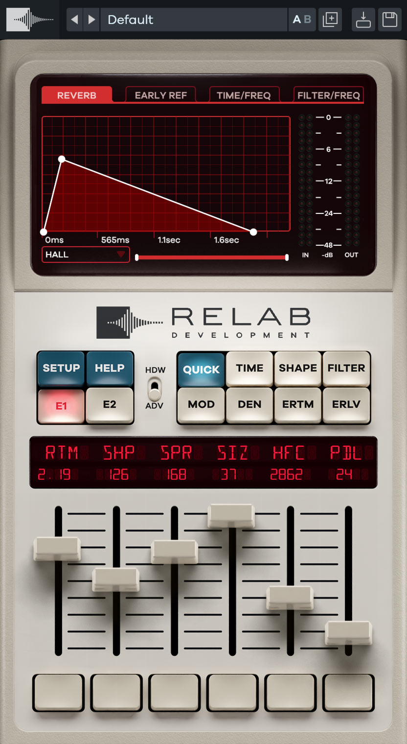Relab Development LX480 Dual-Engine Reverb - GEARLOUNGE