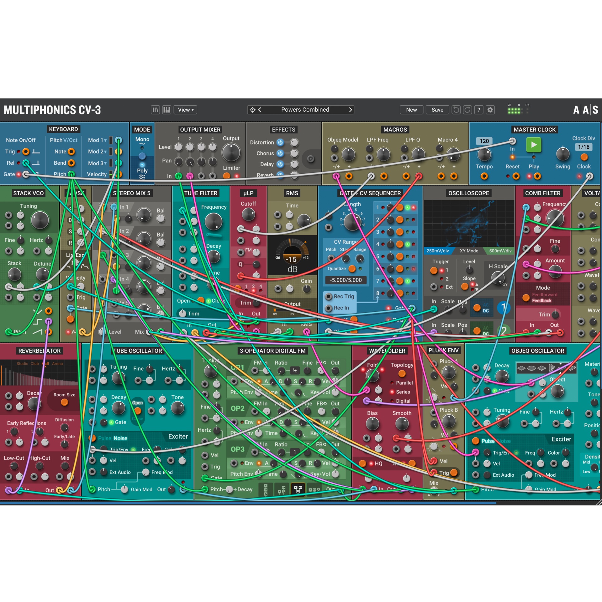 Applied Acoustics Systems Multiphonics CV‑3 - GEARLOUNGE