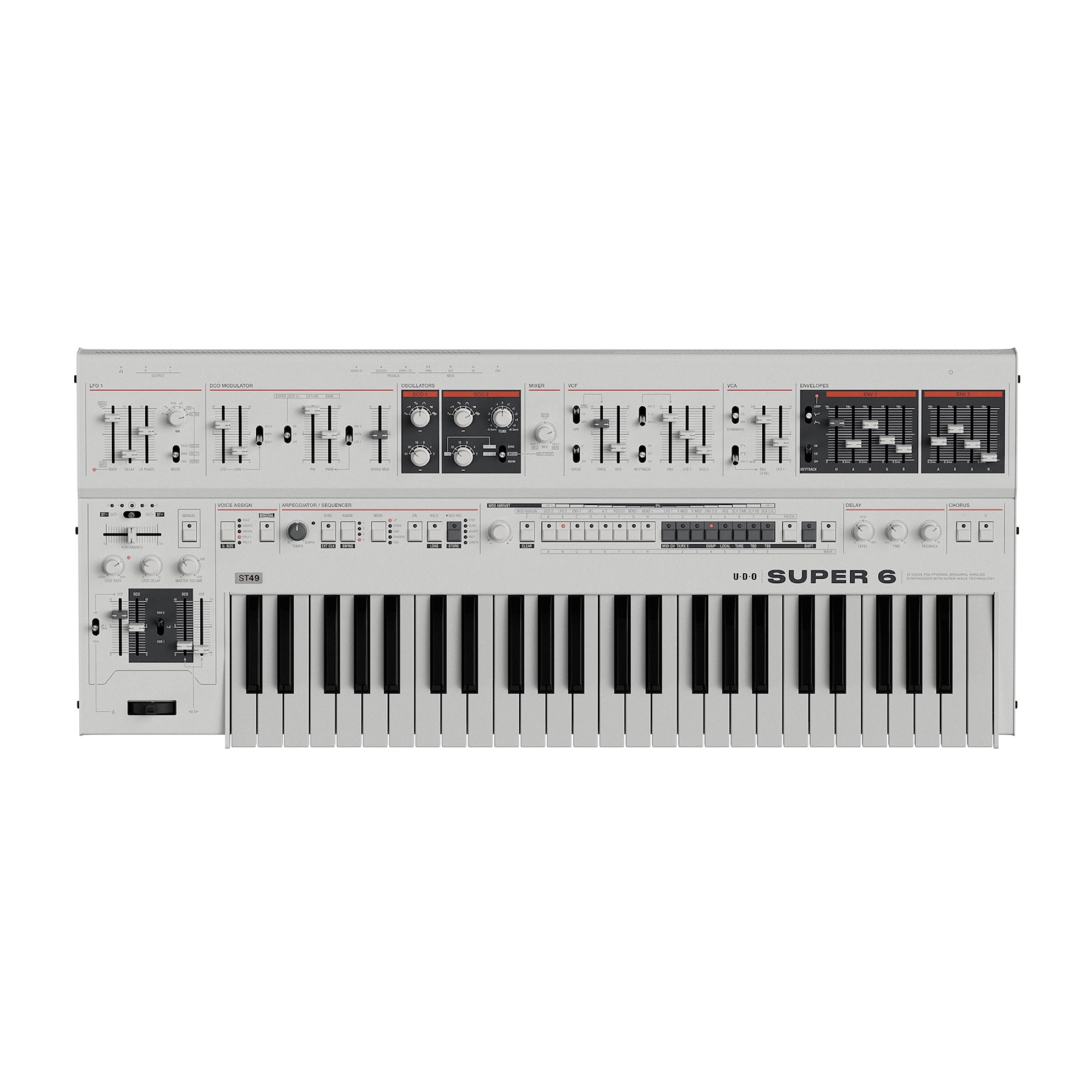 UDO Audio Super 6 ST49 White - GEARLOUNGE
