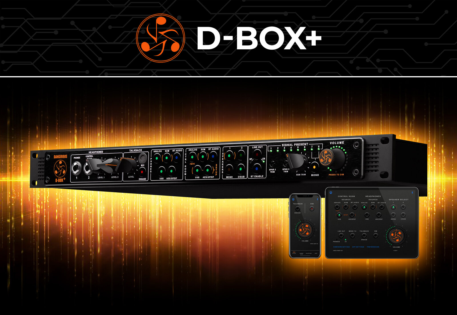 Dangerous Music D-BOX+ - GEARLOUNGE