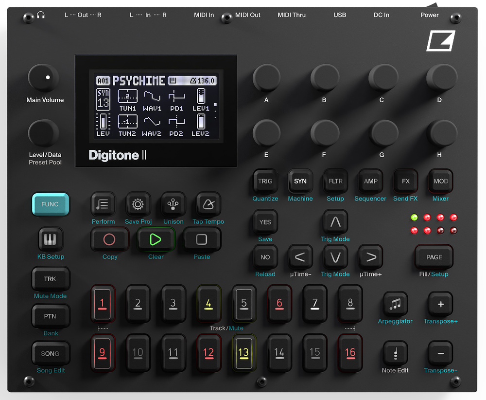 Elektron] Digitone II 리뷰 (by Sound On Sound) - Gearlounge