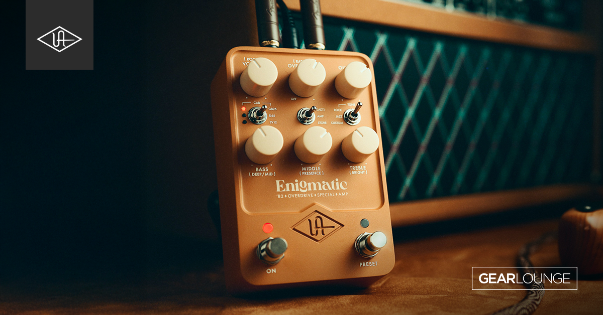 【美品】UAFX enigmatic Universal Audio／UAFX Enigmatic '82 Overdrive Special Amp
