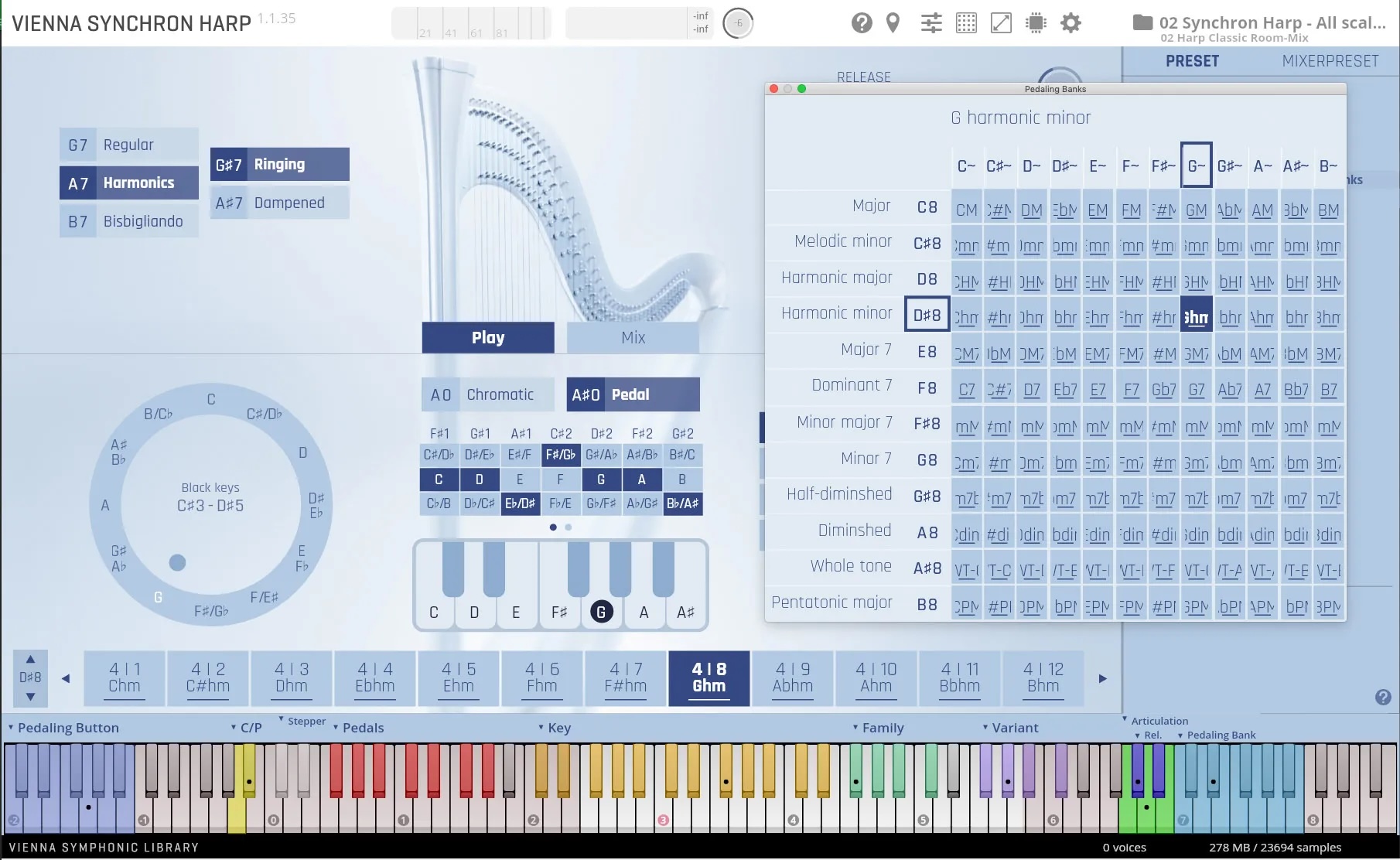Vienna Symphonic Library Synchron Harp Full - GEARLOUNGE