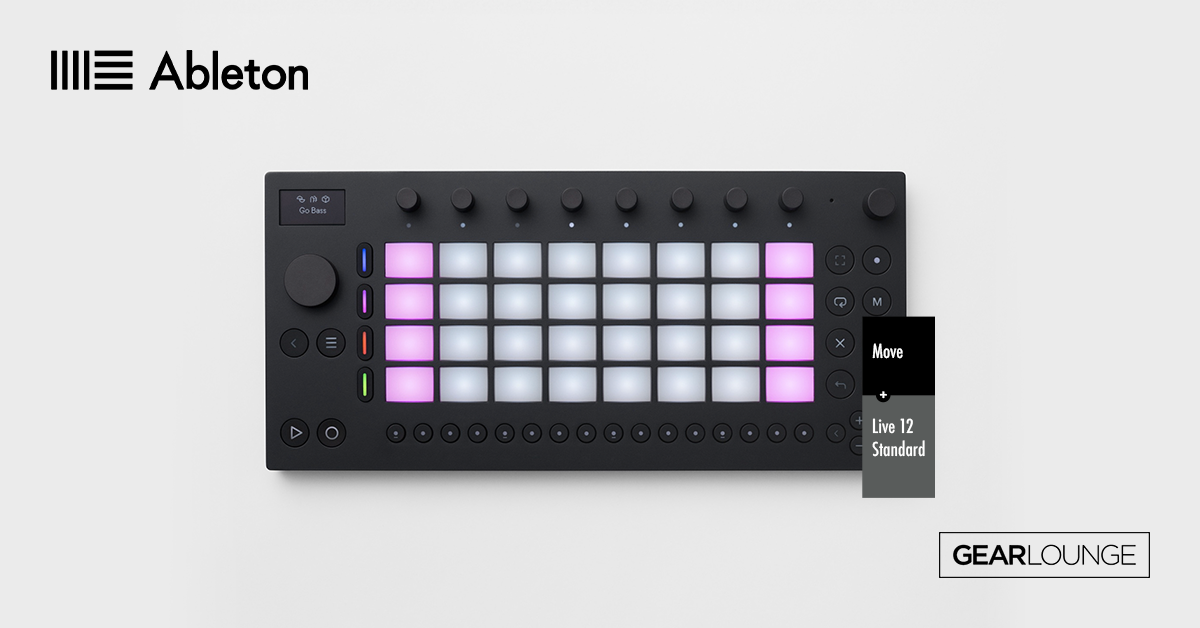 [Ableton] Move + Live 12 Standard Bundle 출시 - GEARLOUNGE