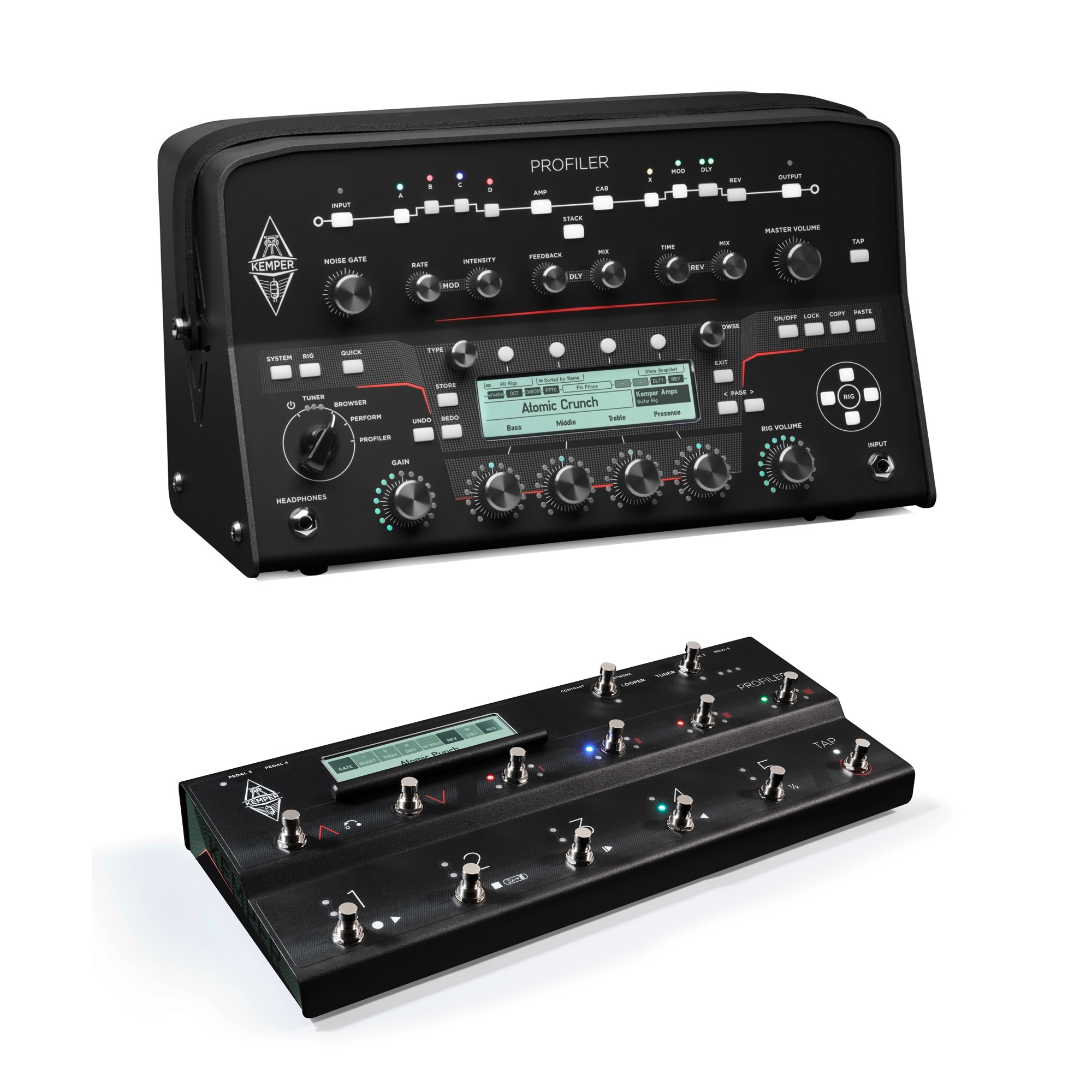 KEMPER KEMPER PROFILER PowerHead MK 2 + PROFILER Remote MK 2 (set