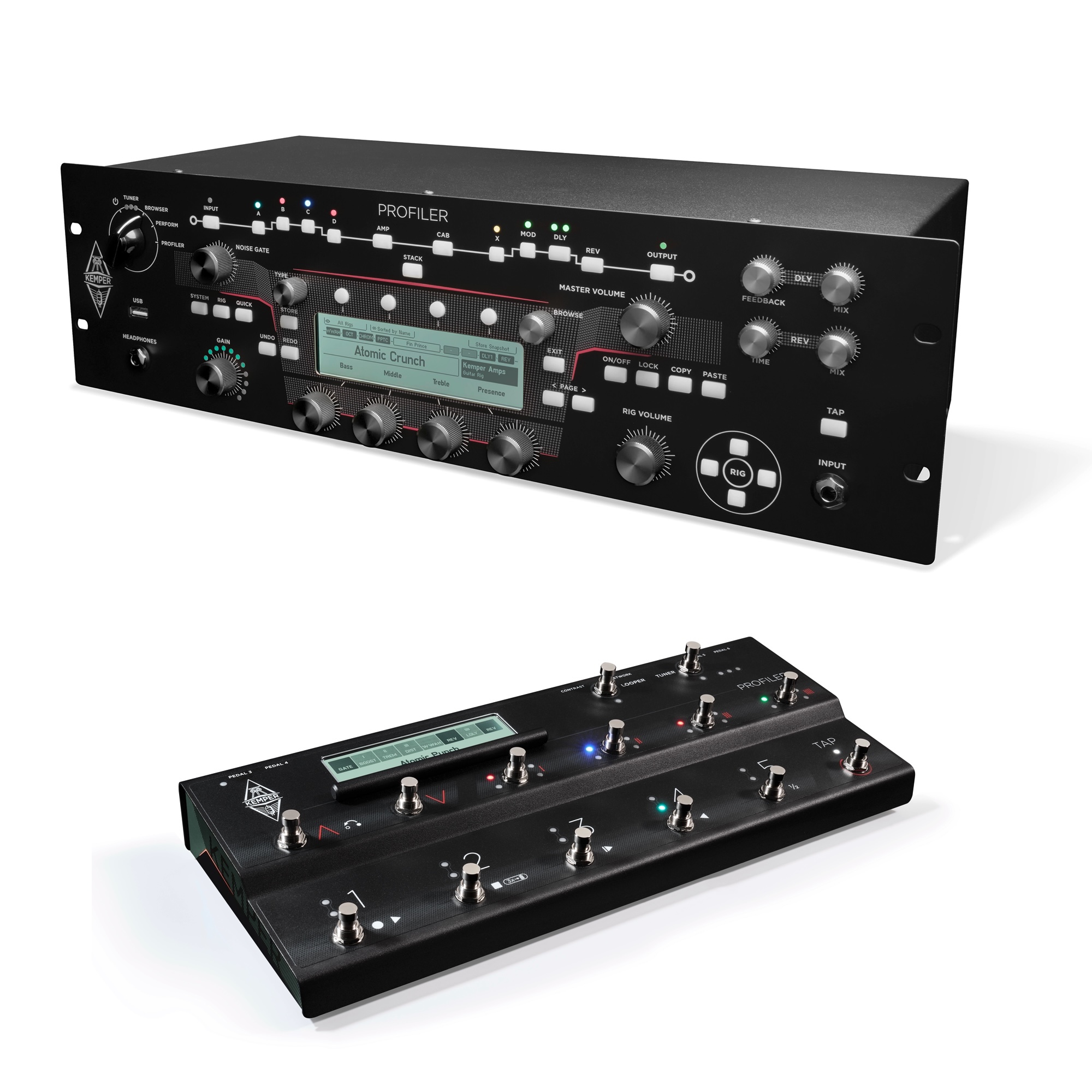 KEMPER KEMPER PROFILER PowerRack MK 2 + PROFILER Remote MK 2 (set