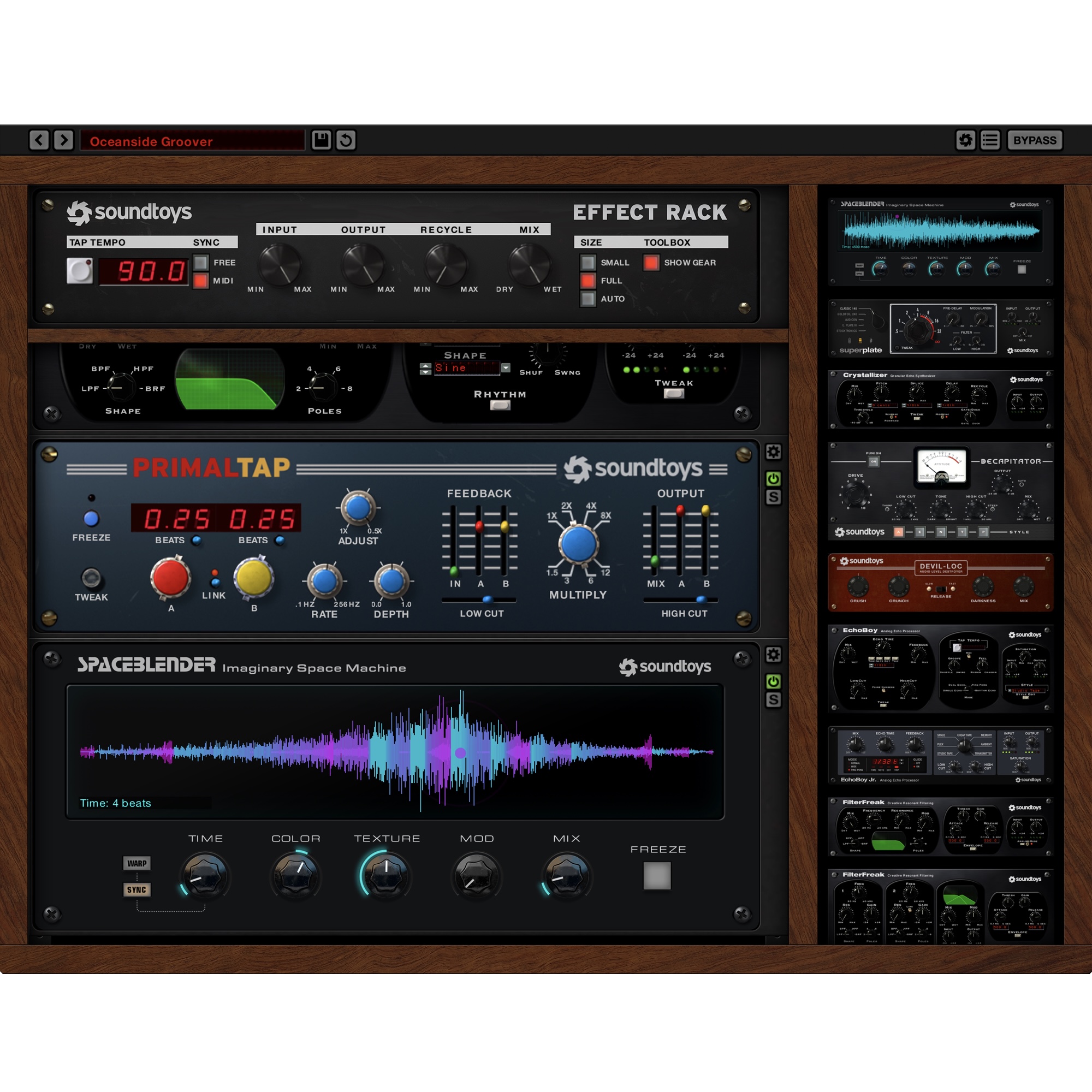 Soundtoys Effect Rack - GEARLOUNGE