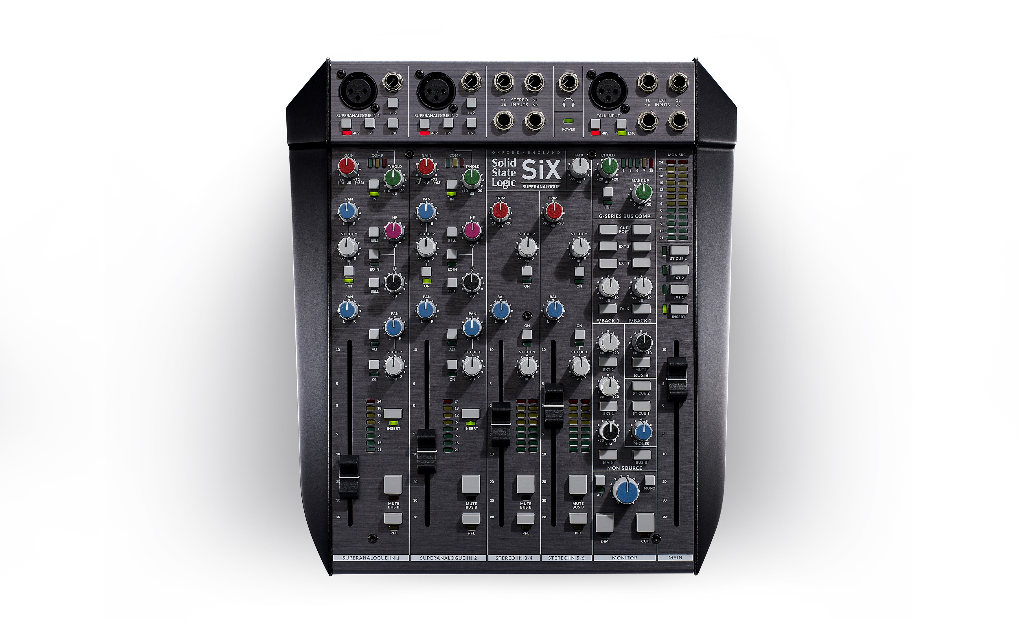 SSL SiX, 궁극의 아날로그 믹싱 데스크 (by Sound On Sound) Gearlounge