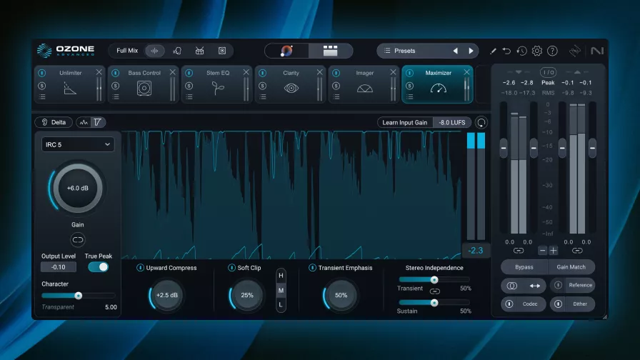 iZotope Ozone 12 Advanced Update from any previous version of Ozone ...