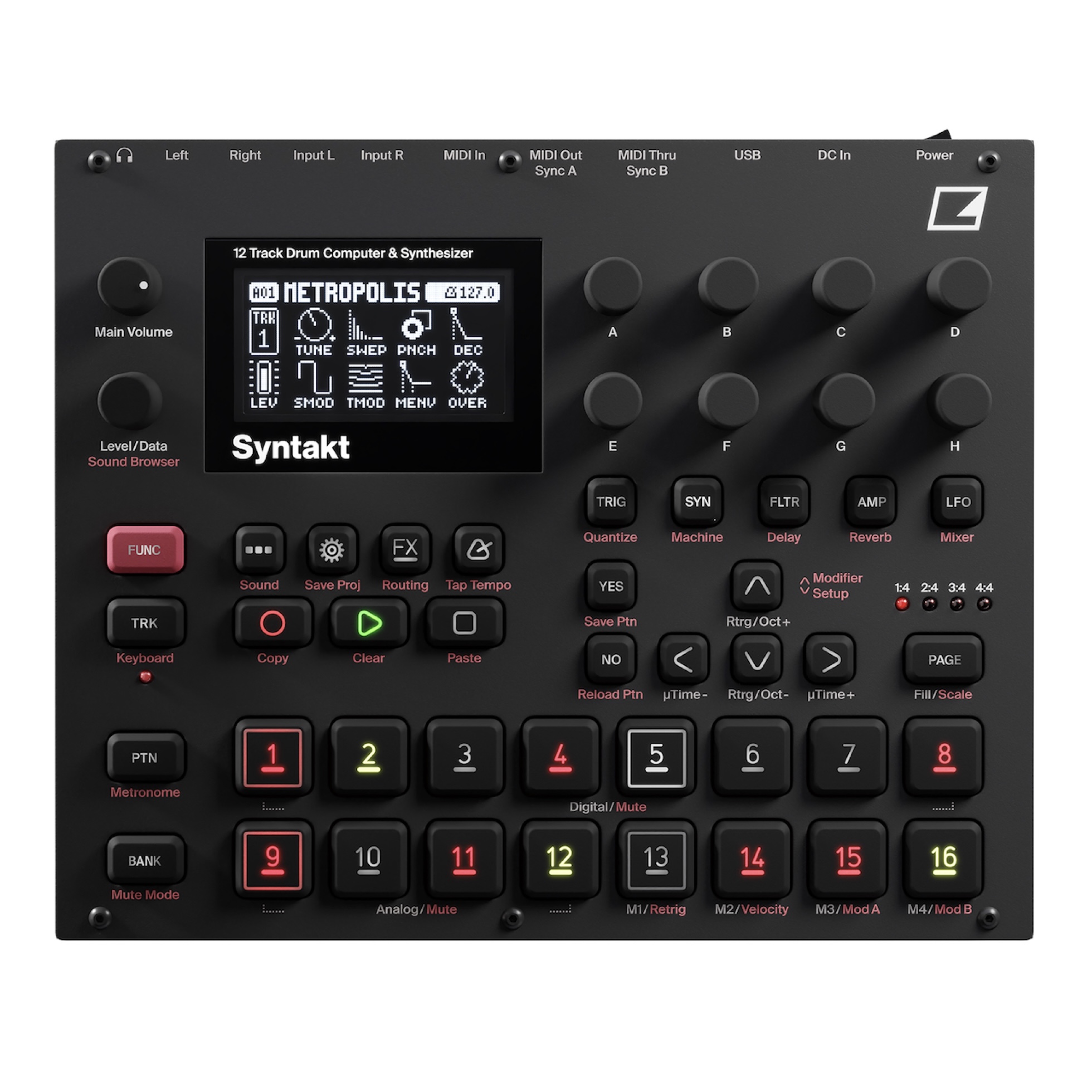 Elektron] Syntakt OS 1.30 & Digitakt II Overbridge 지원 업데이트