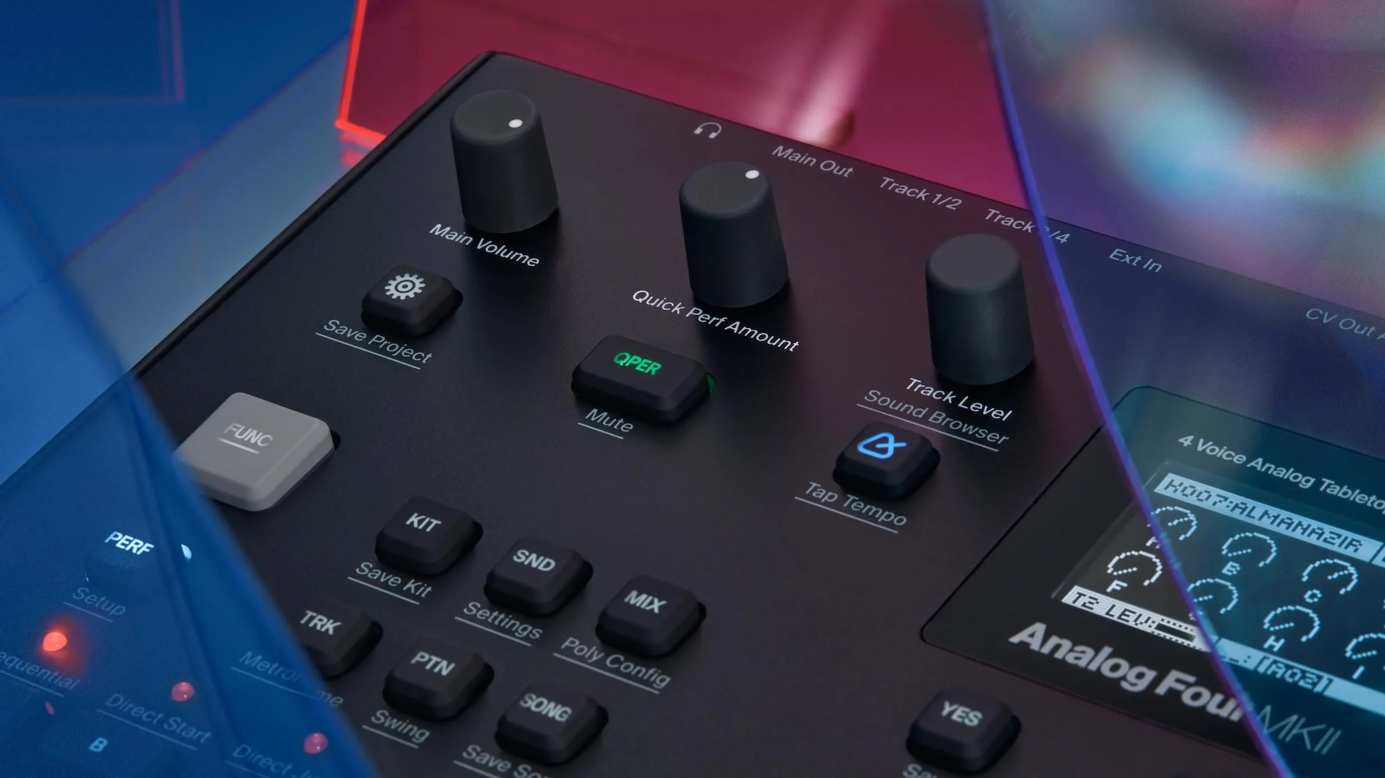Elektron Analog Four ATS-4 MKII - GEARLOUNGE