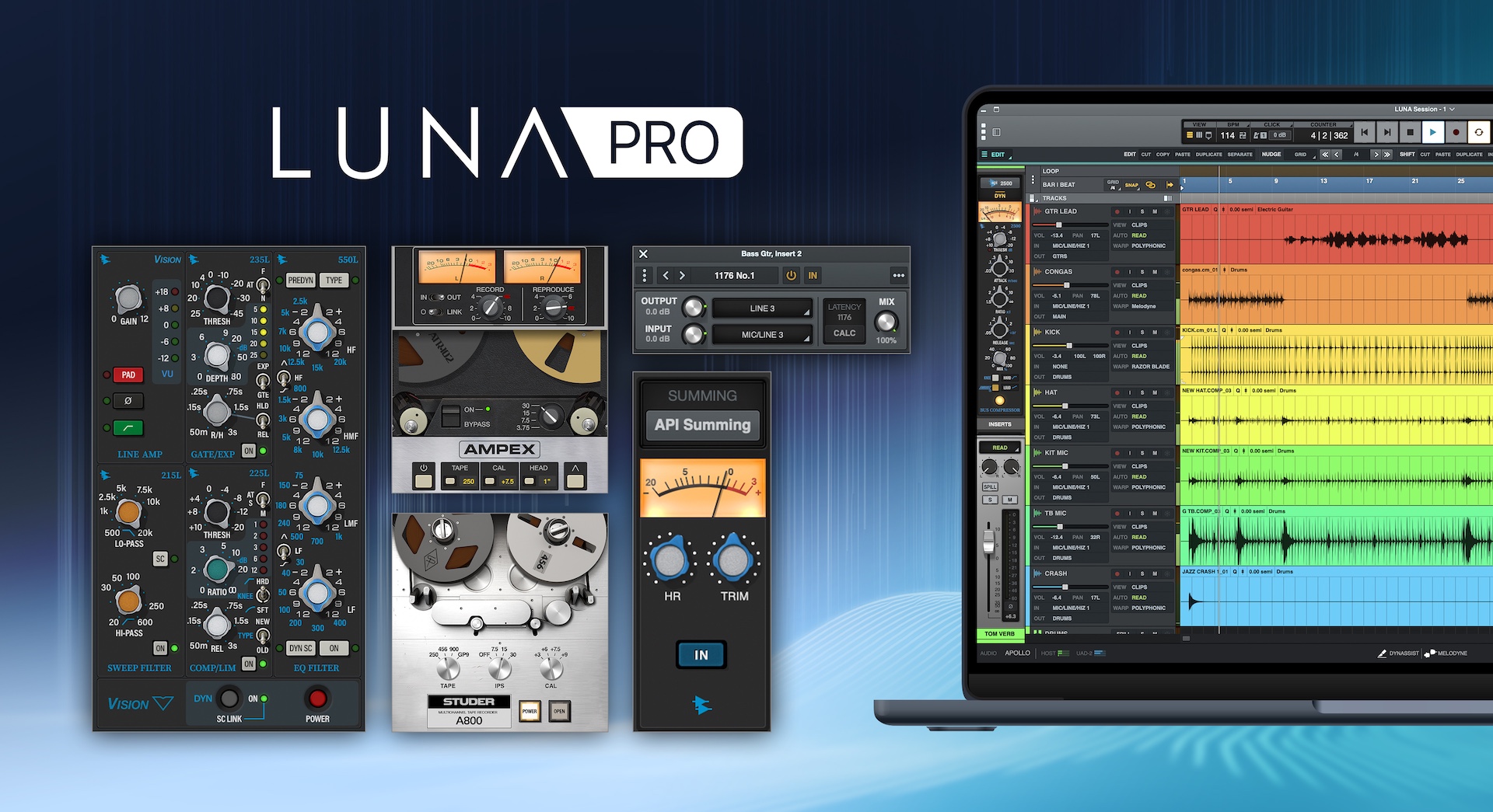 UAD Software LUNA Pro 2.0 - GEARLOUNGE