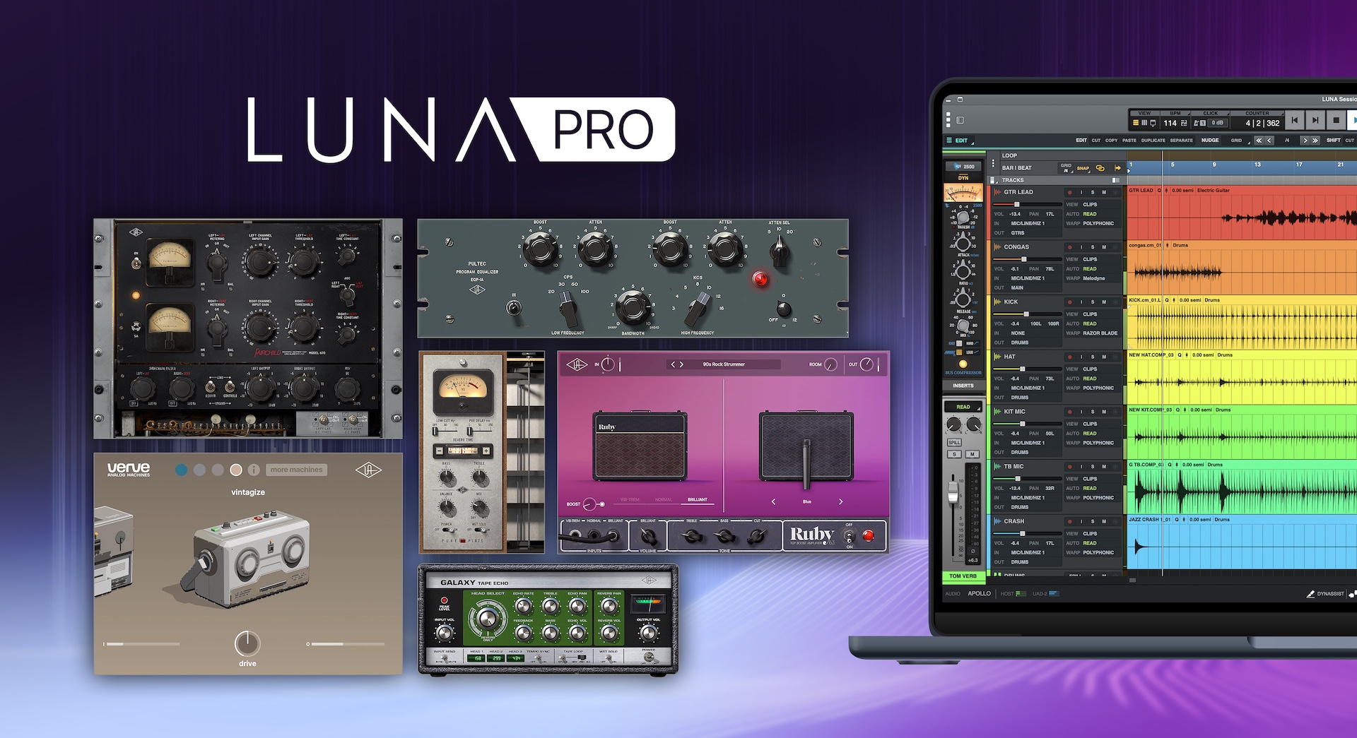 UAD Software LUNA Pro 2.0 - GEARLOUNGE