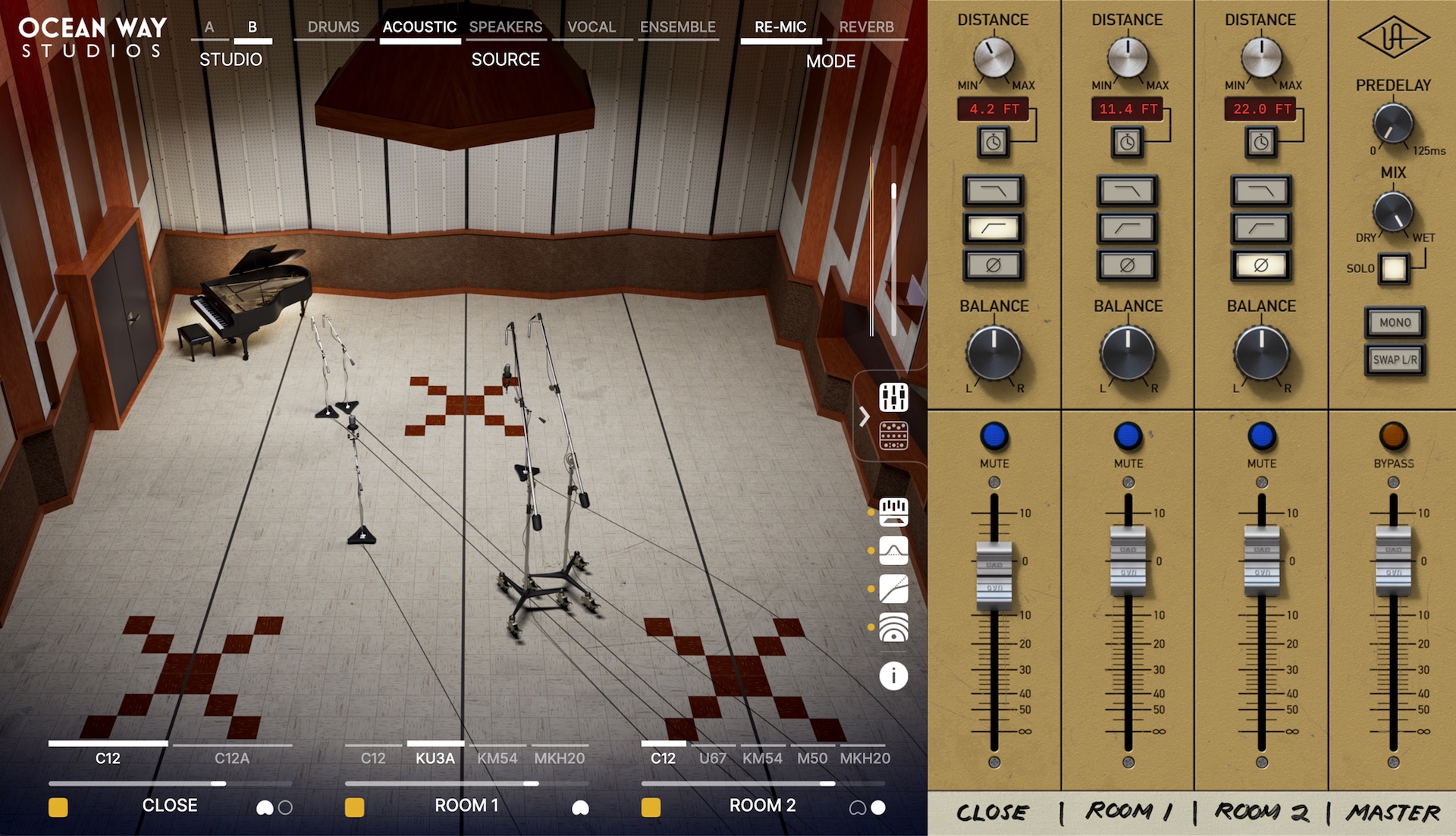 [UAD Software] Ocean Way Studios Deluxe 출시 - GEARLOUNGE