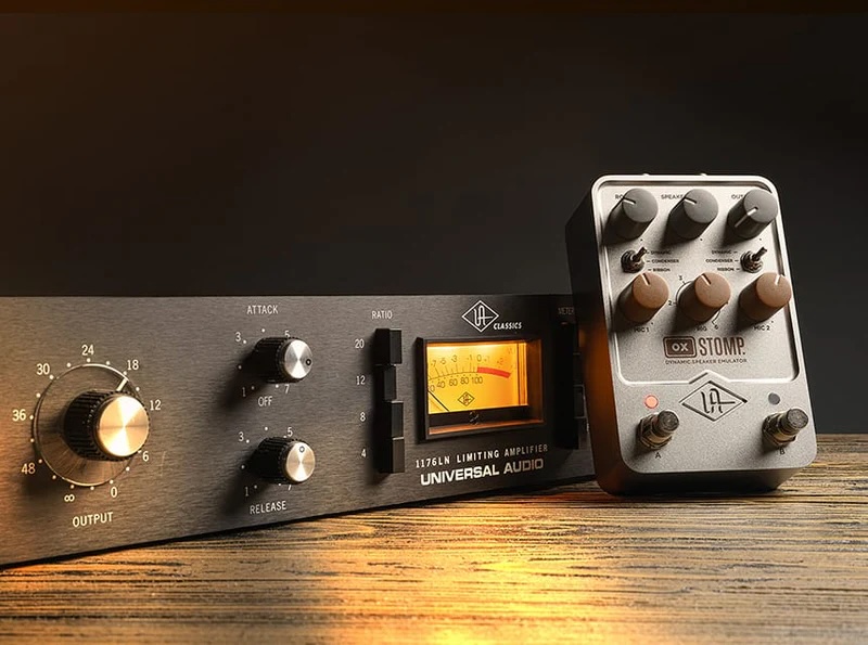 Universal Audio UAFX OX Stomp Dynamic Speaker Emulator - GEARLOUNGE